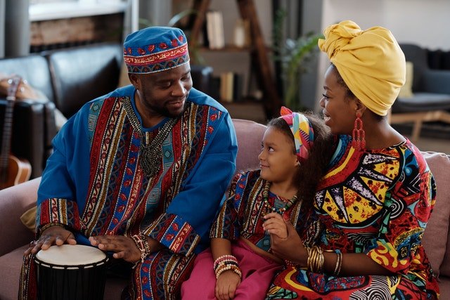 A family that drums and meditates.